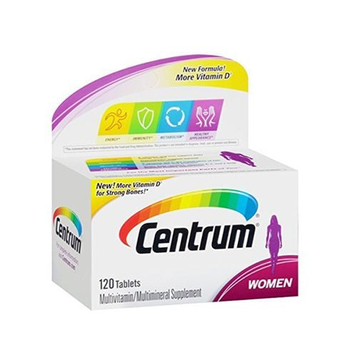 Centrum Multivitamins for Women With Iron Supplement, 120 Ct
