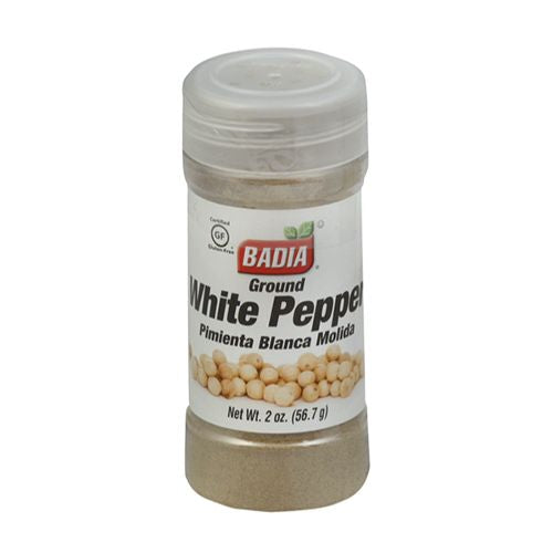 Badia Ground White Pepper, 2 oz