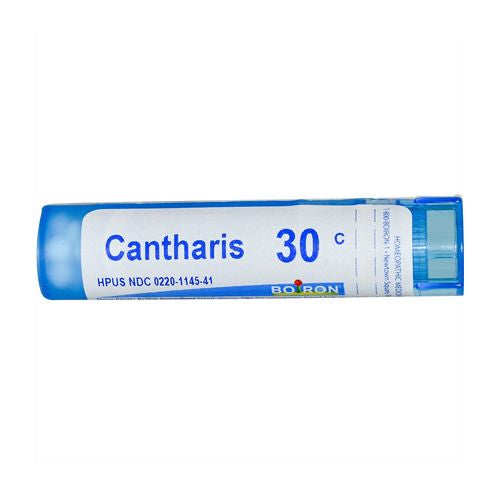 Boiron Cantharis 30C  Homeopathic Medicine for Blisters with Burning Pain Relief  80 Pellets