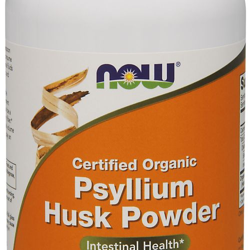 NOW Foods - Organic Psyllium Husk Powder - 12 oz.