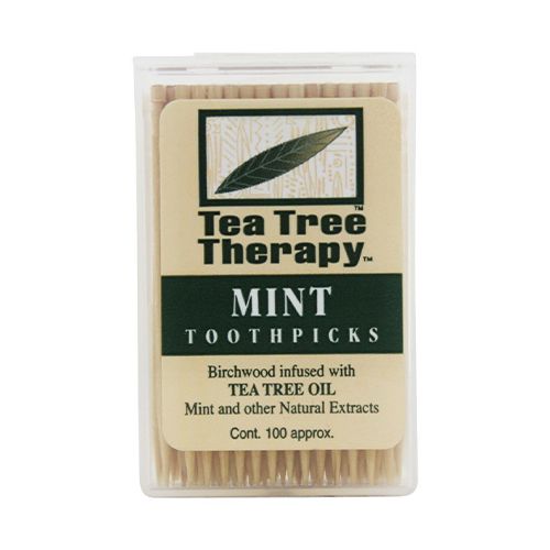 Tea Tree Therapy, Toothpick Ttree And Mint - 100pc