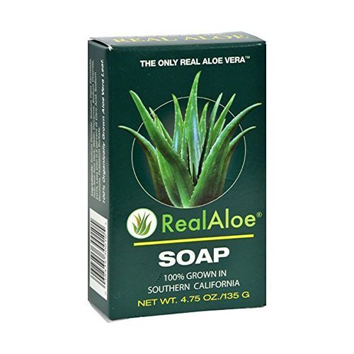 Real Aloe, Aloe Vera Bar Soap - 3.25oz