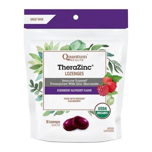 Quantum Health, Thera Zinc, Elbry/rasp - 18 Ct