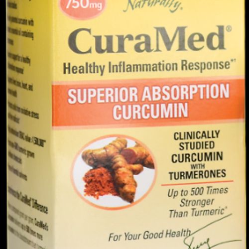 Terry Naturally CuraMed 750 mg - 30 Softgels - Superior Absorption BCM-95 Curcumin Supplement with Turmeric   Promotes Healthy Inflammation Response - Non-GMO   Gluten-Free   Halal - 30 Servings