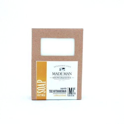 Made Man Carbibbean Teakwood Bar Soap 5oz