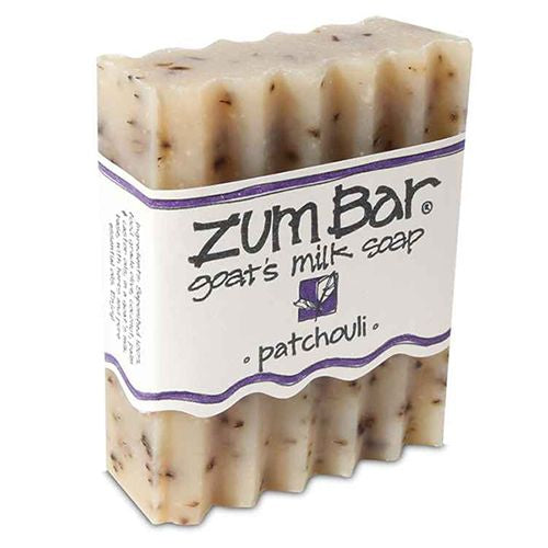 Zum Bar Goat s Milk Soap - Patchouli - 3 oz (3 Pack)