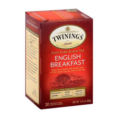Twinings of London English Breakfast Tea Bags , 20 Ct., 1.41 oz.