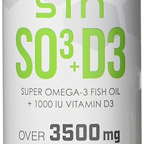 Sfh Stronger Faster Healthier So3+d3 Super Omega-3 Liquid Fish Oil Epa+dha (l...