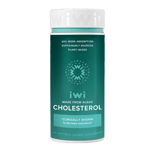 iwi Cholesterol - Vegan Algae Omega 3 + EPA - 30 Day Supply