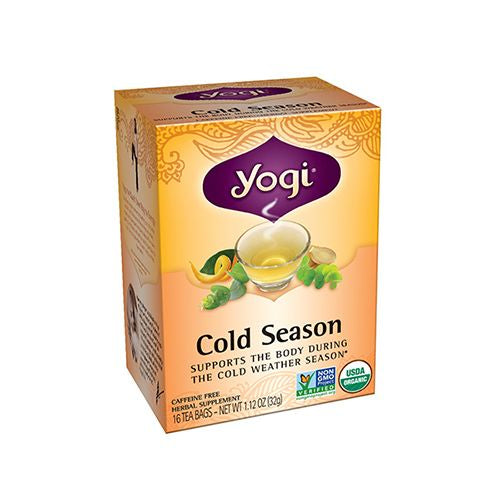 Yogi Teas, Tea Cold Season Relf Cf Org - 16bg