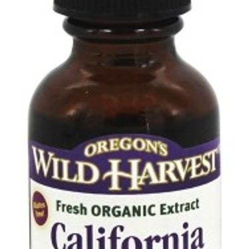 Oregon's Wild Harvest California Poppy Fresh 1:2 Organic Supplement, 1 Fluid Ounce