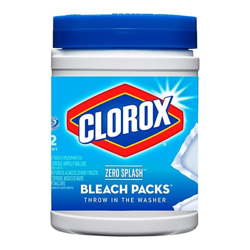 Clorox Zero Splash Bleach Packs Regular Scent 8.9 oz 12 Count