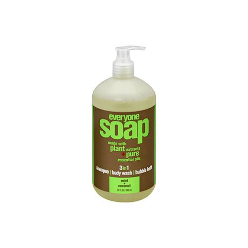 Everyone 3-in-1 Soap Mint and Coconut 32 Oz.