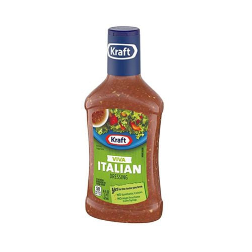 Kraft Viva Italian Dressing, 16 fl oz Bottle