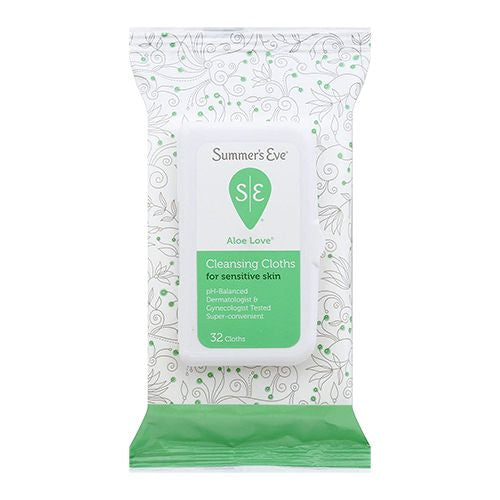 Summers Eve Cleansing Cloths Aloe Lo