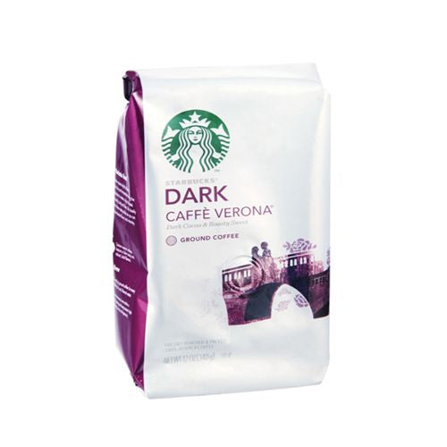 Starbucks Dark Roast Ground Coffee — Caffè Verona — 100% Arabica — 1 bag (12 oz.)