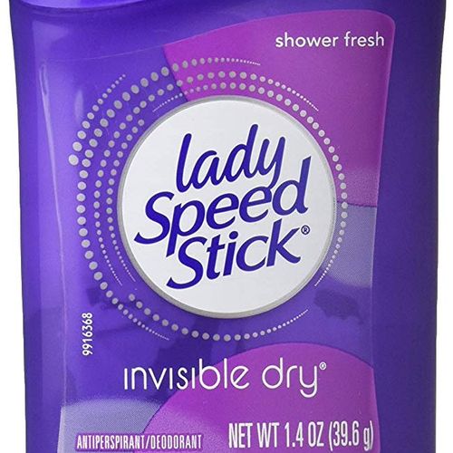 Lady Speed Stick Invisible Dry Antiperspirant Deodorant  Shower Fresh  1.4oz
