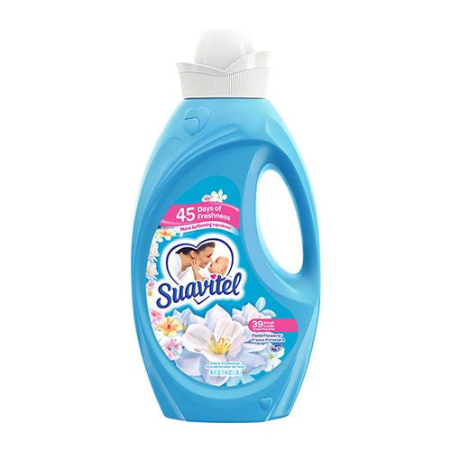 Suavitel Liquid Fabric Softener, Field Flowers - 39 Small Loads