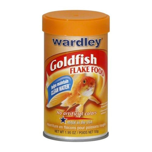 Wardley Goldfish Flake Food, 1.95-oz.