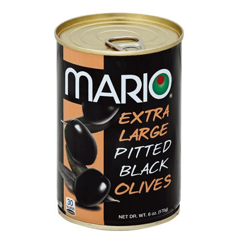 EXTRA LARGE PITTED BLACK OLIVES