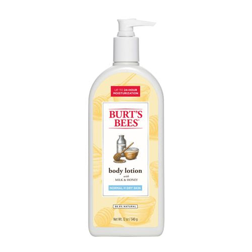 Burt s Bees Body Lotion for Normal to Dry Skin with Milk & Honey  12 Oz