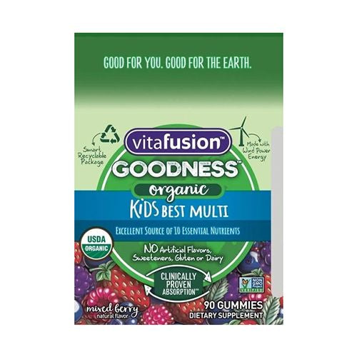 VITAFUSION GOODNESS VITAMIN GUMMY KIDS MULTI, 90 Ounce