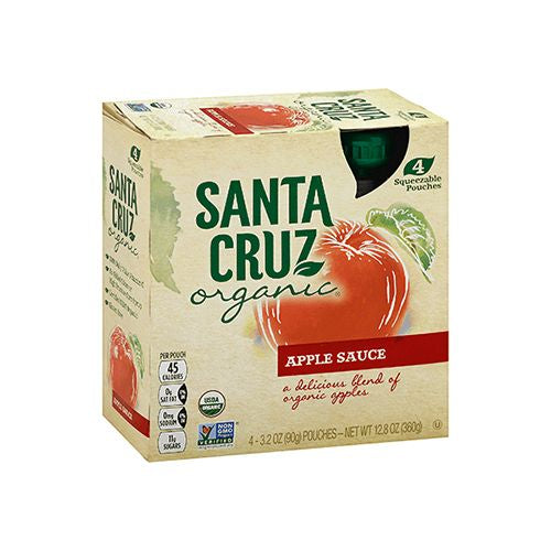 SANTA CRUZ ORGANIC, APPLE SAUCE