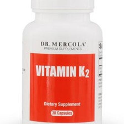 Dr. Mercola  Vitamin K2 Dietary Supplement  30 Servings