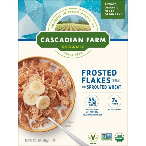 Cascadian Farm Frosted Flakes Sprouted Wheat Cereal - 12.7oz - General Mills