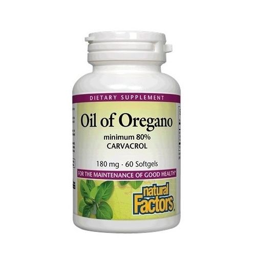 Oil of Oregano by Natural Factors - 60 Softgels