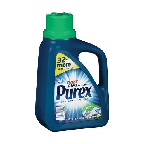 Purex Liquid Laundry Detergent  Mountain Breeze  50 Fluid Ounces  38 Loads