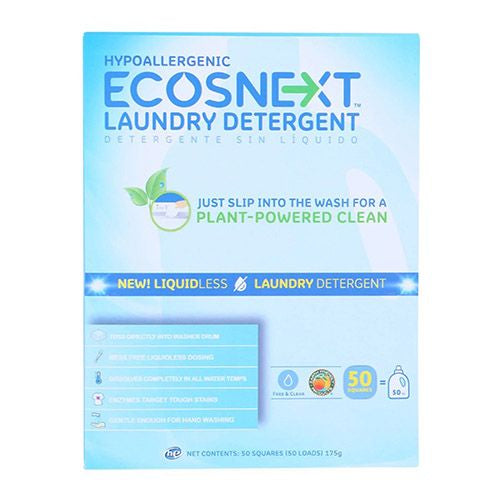 ECOS Laundry Detergent Sheets  50ct  Free & Clear