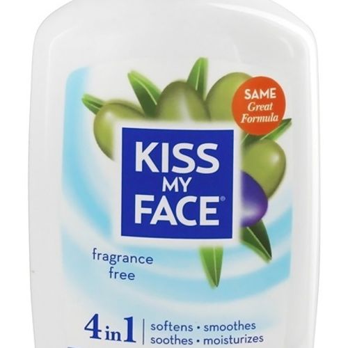Kiss My Face Moisture Shave  Fragrance Free 4-in-1