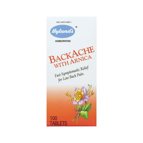 Hyland's Backache with Arnica,100 Tablets