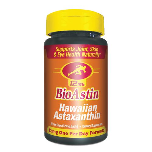 BioAstin Hawaiian Astaxanthin  12 mg  25 gelaps