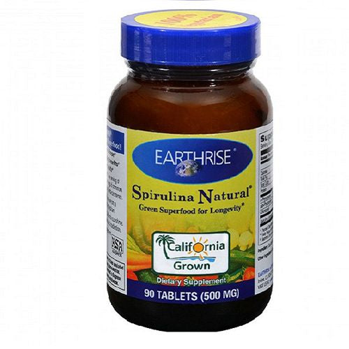Earthrise Spirulina - 500 mg - 90 Tablets