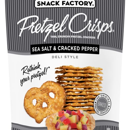 DELI STYLE THIN, CRUNCHY PRETZEL CRACKERS