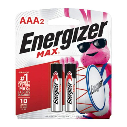 Energizer Batteries Alkaline Aaa - 2