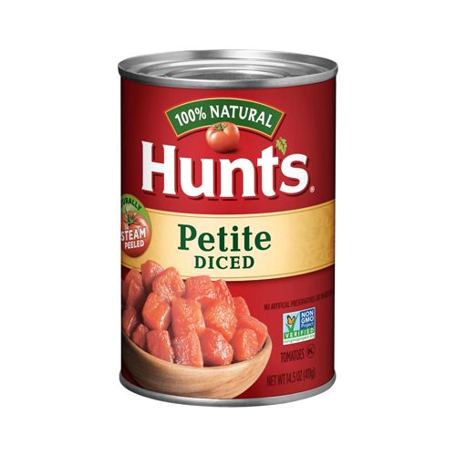 HUNTS Petite Diced Tomatoes, 14.5 OZ