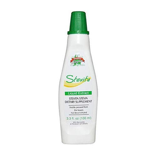 Stevita Organic Liquid Stevia - 3.3 oz - All-Natural Sweetener, Zero Calories - USDA Organic, Non-GMO, Vegan, Kosher, Keto, Paleo, Gluten Free - 500 Servings (B000S801Z8)