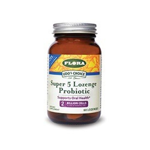 Flora Udo s Choice Super 5 Lozenge Probiotic - 60 Lozenges