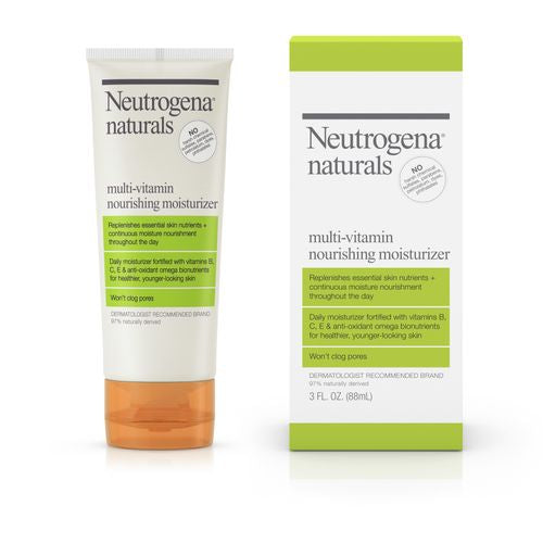 Neutrogena Naturals Multi-Vitamin Nourishing Daily Face Moisturizer  3 fl oz