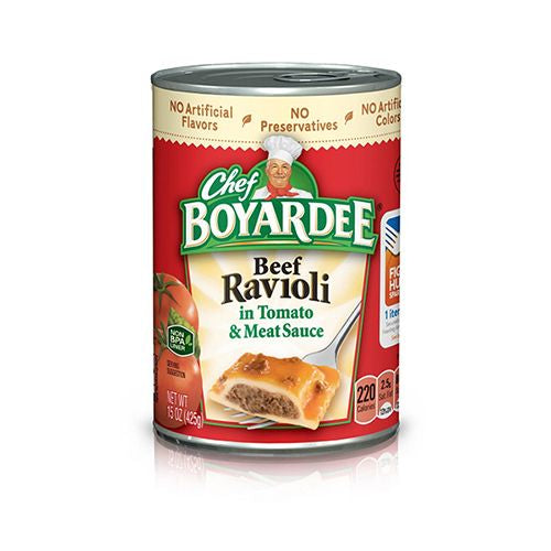 CHEF BOYARDEE Beef Ravioli, 15 OZ