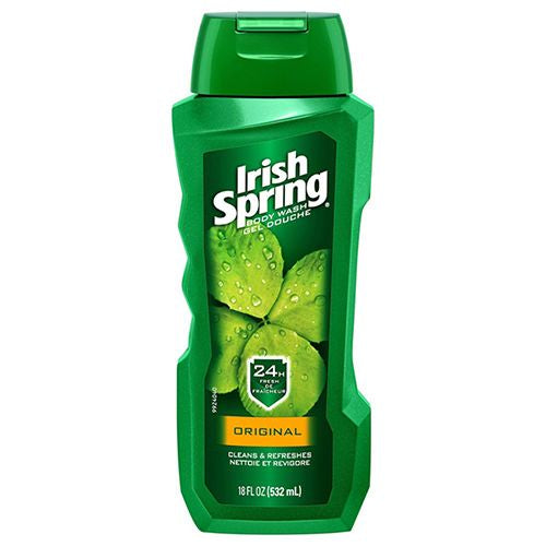 Irish Spring Men s Gel Face & Body Wash  Original  18 fl oz