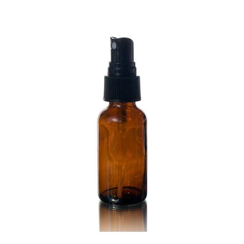Amber Bottle W/ Spray - 1 Oz