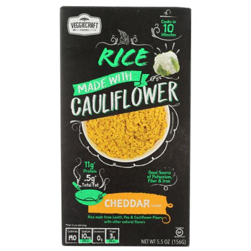 Veggiecraft Cheddar Cauliflower Rice - 5.5oz