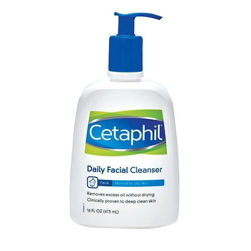 Face Wash by CETAPHIL  Daily Facial Cleanser for Sensitive  Combination to Oily Skin  16 oz  Gentle Foaming  Soap Free  Hypoallergenic