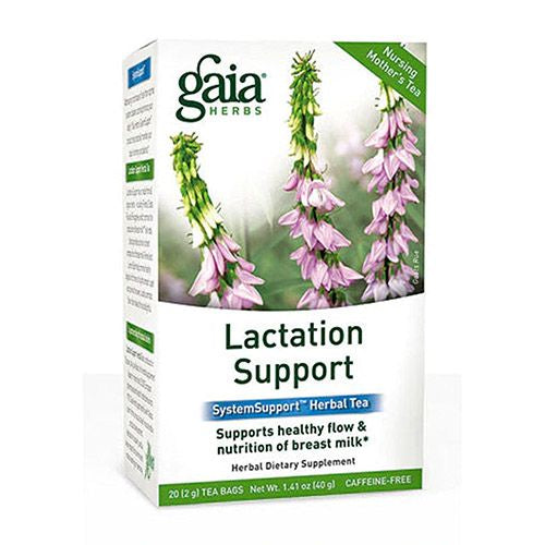 Gaia Herbs - Lactation Support Herbal Dietary Tea - 16 Tea Bags