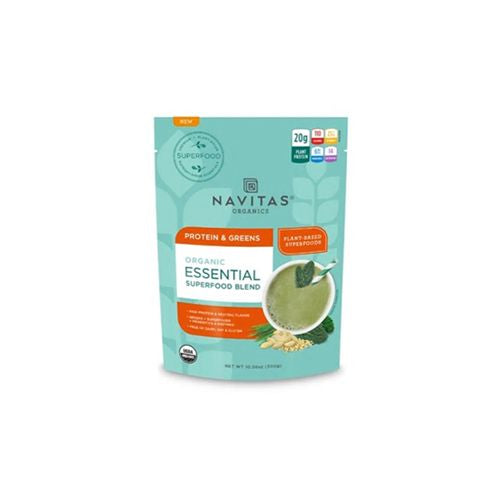 Navitas Organics Essential Blend Protein & Greens, 10.58 oz.