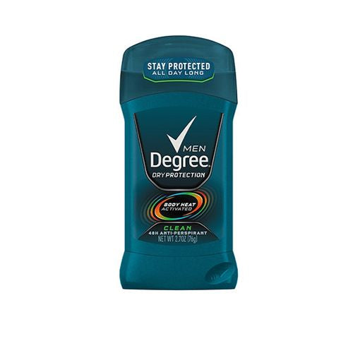 Degree Men Dry Protection Clean Antiperspirant Deodorant, 2.7 oz